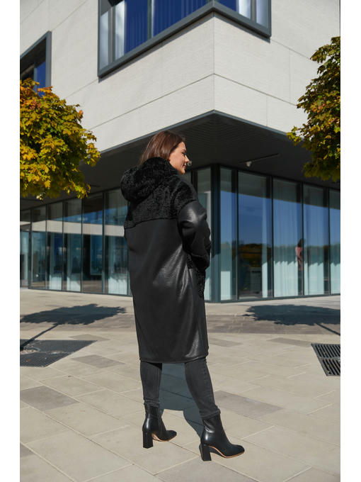 Дубленка черная — изображение 4