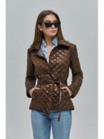 Демисезонная куртка шоколад