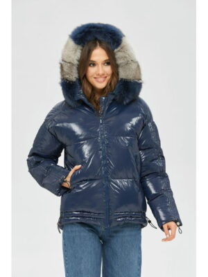 Зимняя куртка синий