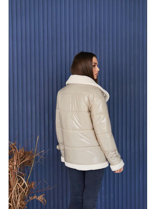 Демисезонная Куртка серая — изображение 4