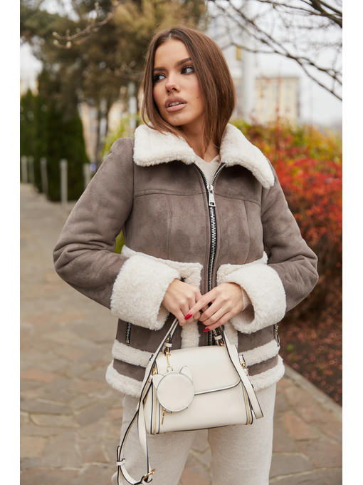 Дубленка капучино — изображение 5