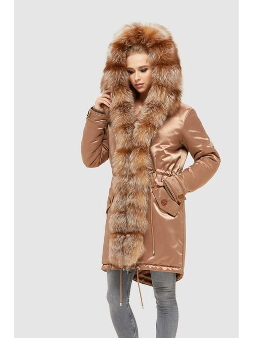 Зимняя парка капучино — изображение 2