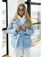 Демисезонная Куртка голубая