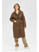 Демисезонный плащ шоколад