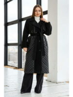 Демисезонное Пальто черное