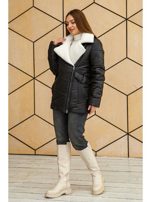 Демисезонная Куртка черная — изображение 3