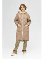 Демисезонный плащ капучино + молоко