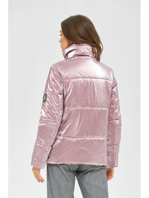 Демисезонная куртка розовая — изображение 3