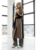 Демисезонное Пальто капучино