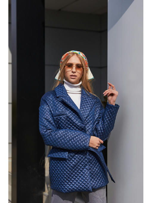 Демисезонная Куртка синяя — изображение 2