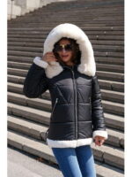 Зимняя куртка черная