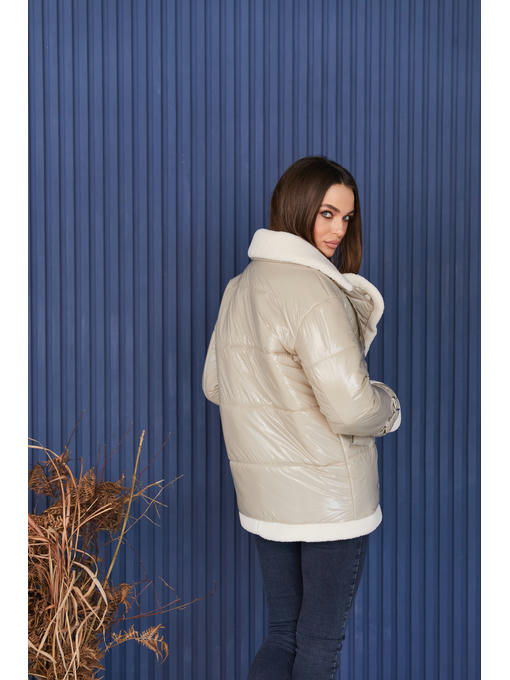 Демисезонная Куртка серая — изображение 5