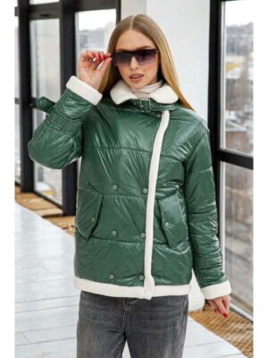 Демисезонная Куртка зеленая