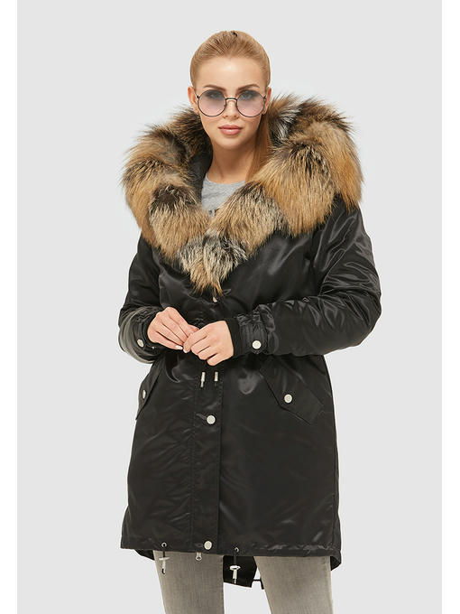 Зимняя парка черная — изображение 3