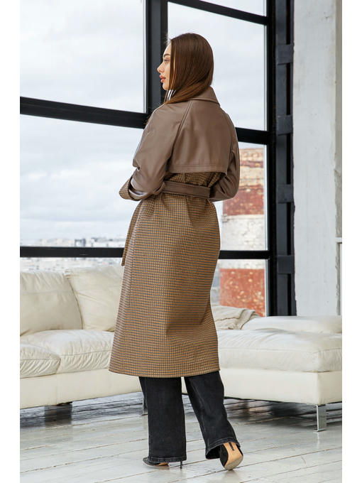 Демисезонное Пальто капучино — изображение 3