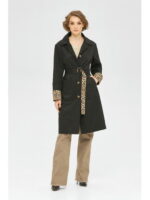 Демисезонный Плащ черный