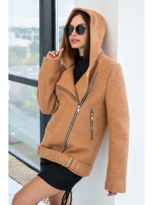 Демисезонное Пальто бежевое