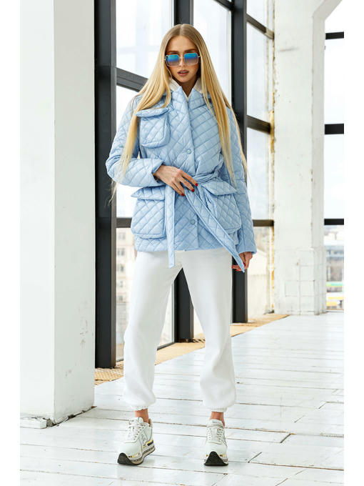 Демисезонная Куртка голубая — изображение 2