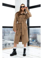 Демисезонное Пальто кемел