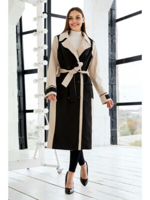 Демисезонный Тренч бежевый