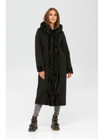 Демисезонный Плащ кап.пон черный