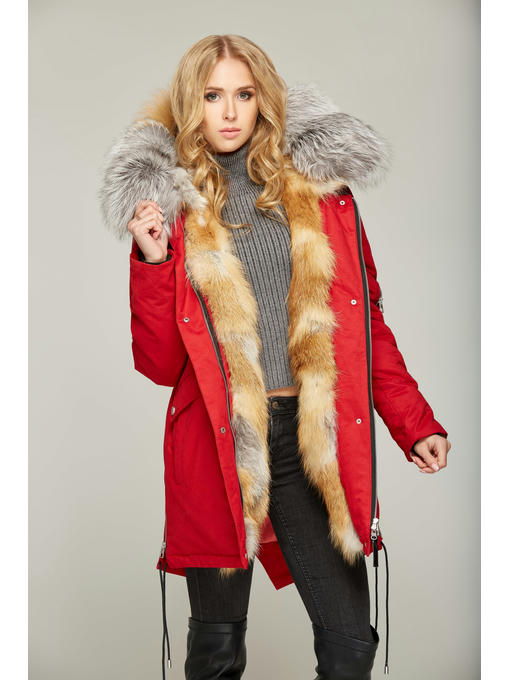 Зимняя парка КРАСНая GOLD FOX