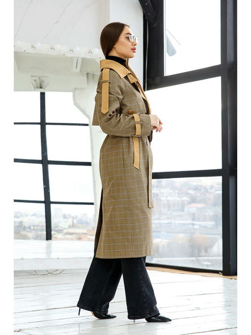 Демисезонный Тренч хаки — изображение 3