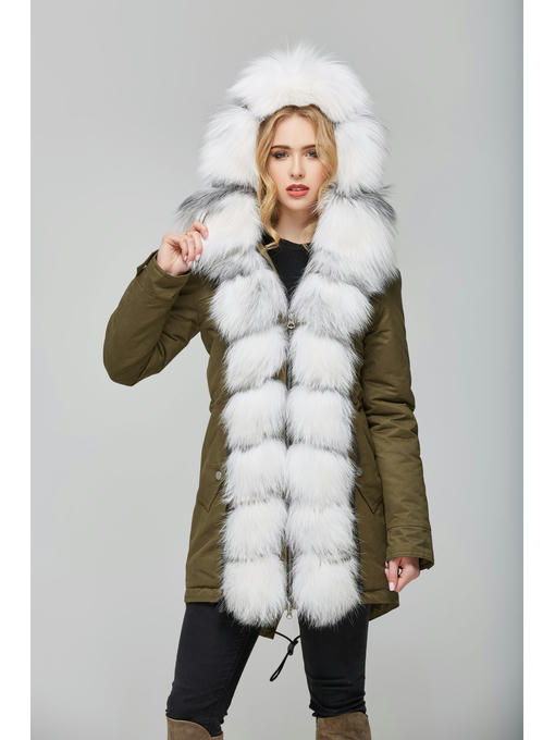 Зимняя парка Хаки — изображение 5