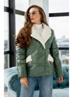 Демисезонная Куртка зеленая