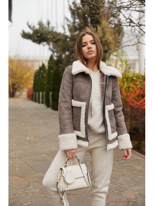 Дубленка капучино — изображение 3