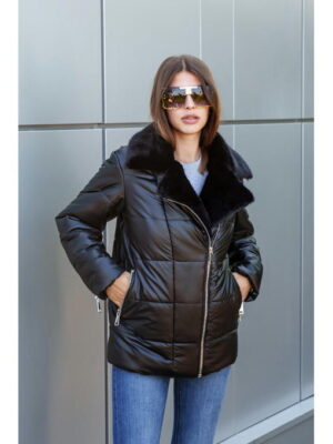 Зимняя куртка черная