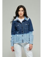 Джинсовая куртка синяя