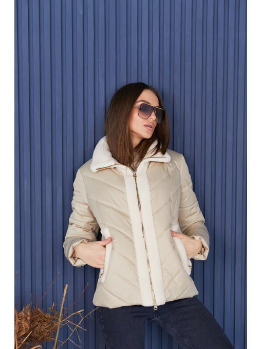 Демисезонная Куртка бежевая