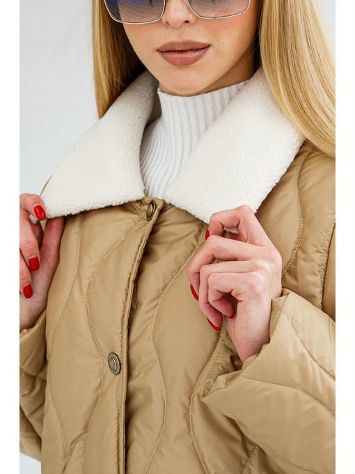 Демисезонная Куртка кэмел — изображение 6