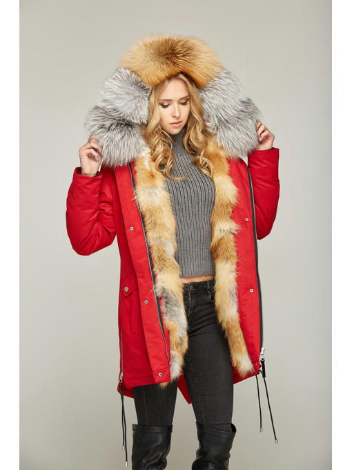 Зимняя парка КРАСНая GOLD FOX — изображение 4