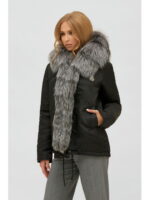 Куртка Мех черная