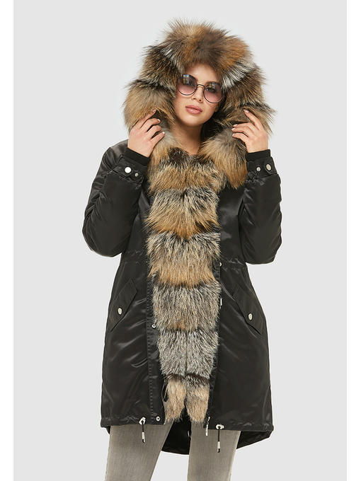 Зимняя парка черная — изображение 2