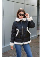 Зимняя куртка черная