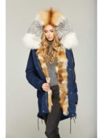 Зимняя парка СИНИЙ GOLD FOX