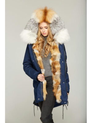 Зимняя парка СИНИЙ GOLD FOX