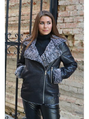 Зимняя дубленка