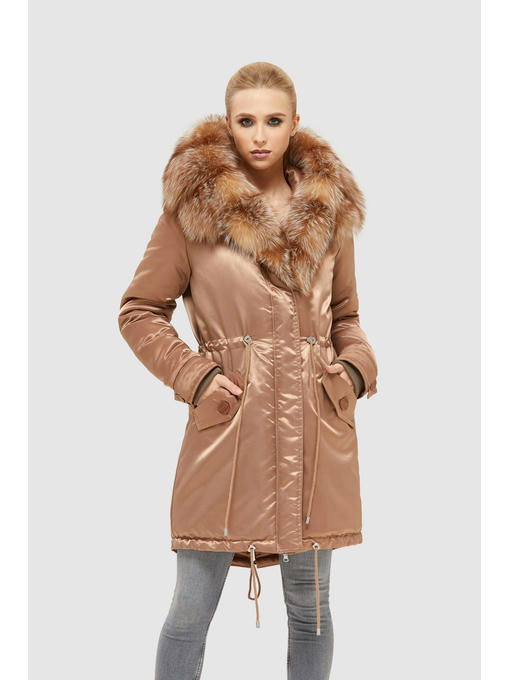 Зимняя парка капучино — изображение 3