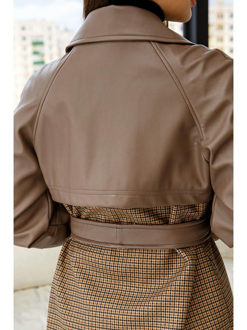 Демисезонное Пальто капучино — изображение 4