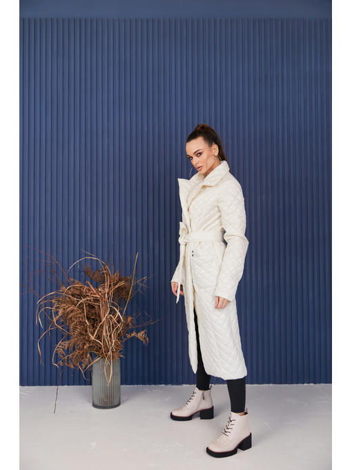 Демисезонный плащ молоко — изображение 3