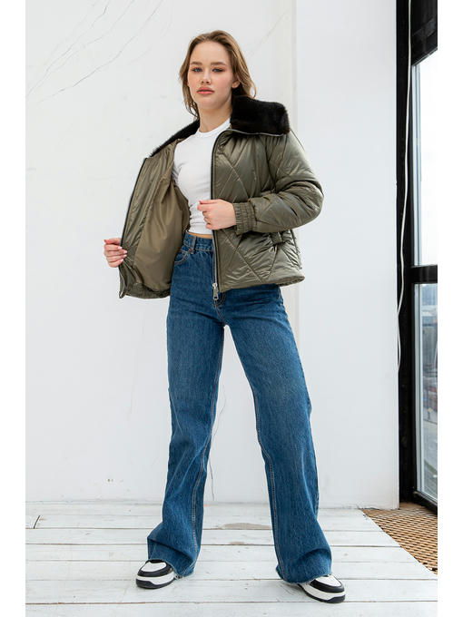 Демисезонная Куртка хаки — изображение 3