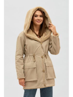 Куртка бежевая