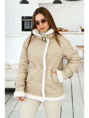 Демисезонная Куртка бежевая