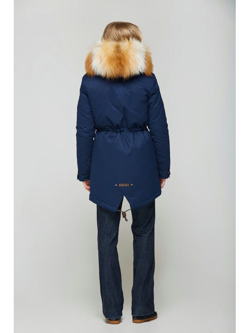 Зимняя парка Синяя — изображение 5
