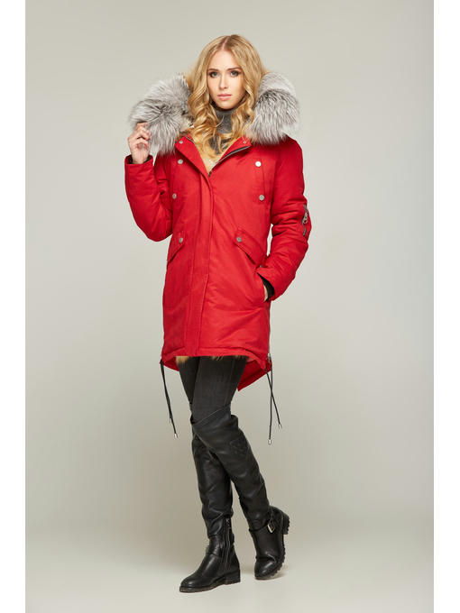 Зимняя парка КРАСНая GOLD FOX — изображение 2