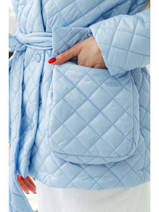 Демисезонная Куртка голубая — изображение 4